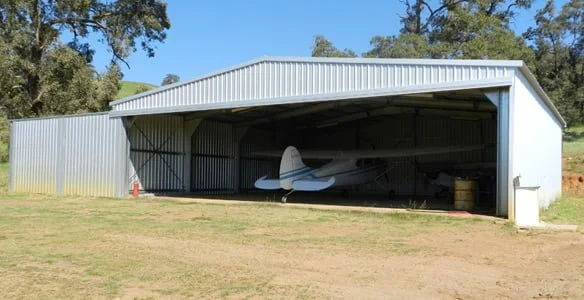 Erecting an Aircraft Hangar