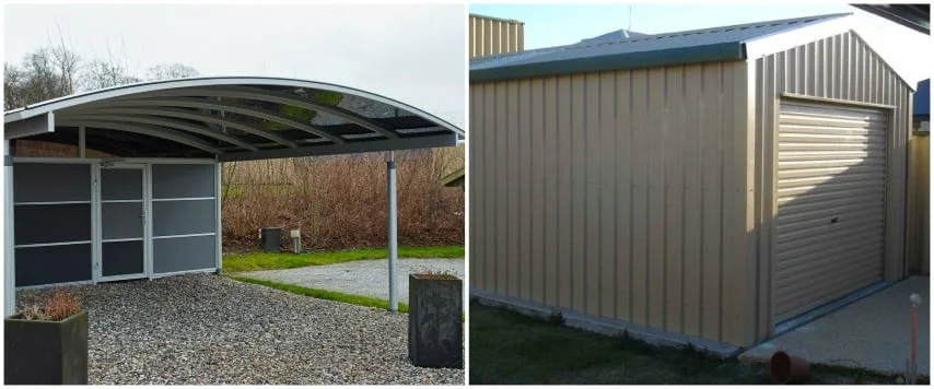 Carport or Garage by Shed Providers