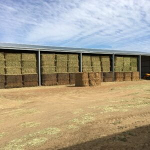 open front rural storage shed