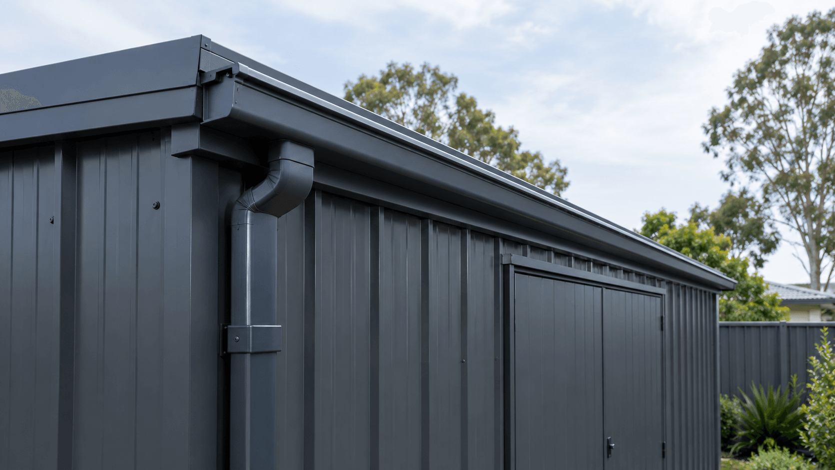 shed gutter